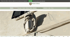 Desktop Screenshot of marinacolonna.it